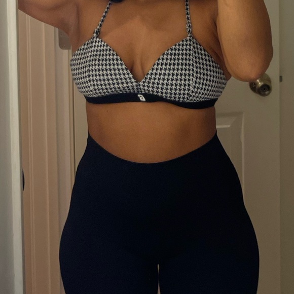 Gsuwoo So real houndstooth top - Picture 3 of 3